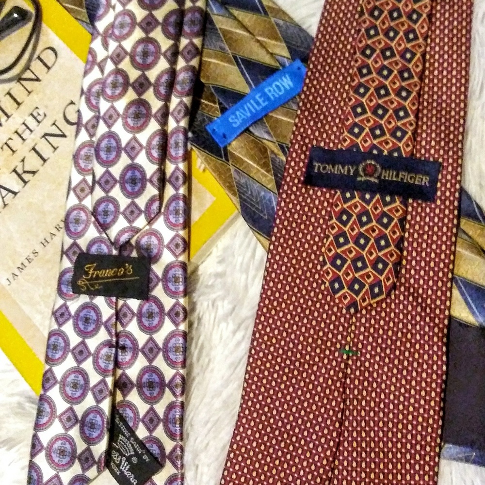 Designer ties 3 for $25